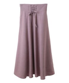 earth music&ecology バックレースアップスカート