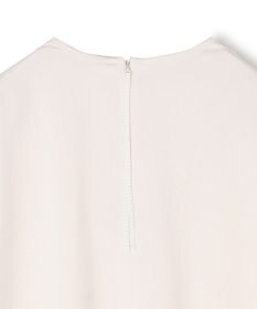 UNFILO ドレープサテンブラウス