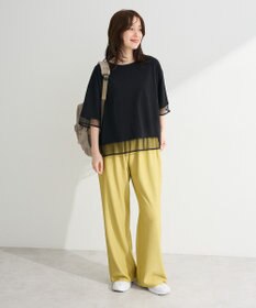 Green Parks 【適ON】遮熱チュールドッキングプルオーバー