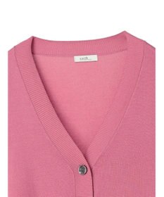 earth music&ecology サイドスリットルーズＶネックカーディガン