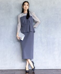 ANY SIS 【23.0cm~24.0cm】ラメローヒール パンプス