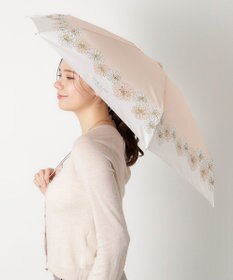 MOONBAT 【UVカット/コンパクト】ポール & ジョー (PAUL & JOE ACCESSOIRES) 折りたたみ雨傘 クリザンテーム