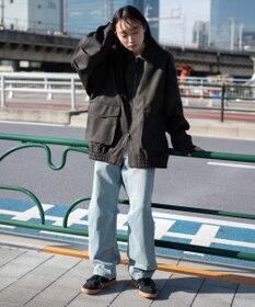 WEGO 【ユニセックス着用ITEM】PUダブルZIPフライトジャケット