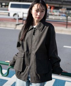 WEGO 【ユニセックス着用ITEM】PUダブルZIPフライトジャケット