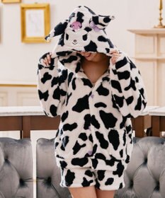 San-ai Resort（三愛水着楽園） 【SALE】温活にもぴったり！クロミショートパンツセット 【northerly】【サンリオキャラクターズ×San-ai Resortコラボ】