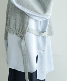 YECCA VECCA シャツレイヤードデザインプルオーバー