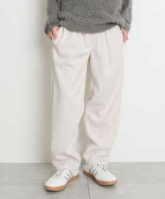 WEGO 【暖パンツ/SMLサイズ展開】裏ベロアシェフパンツ