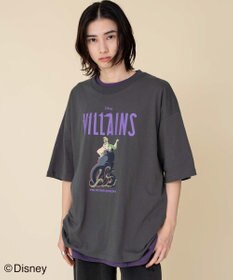WEGO 【ユニセックス着用ITEM/SMLサイズ展開】VILLAINSグラフィックT（S）