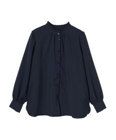 Green Parks ＢＰ　ケア楽　スタンドフリルブラウス