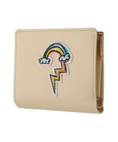 tsumori chisato CARRY ラブワッペン 2つ折り財布 ミニ財布