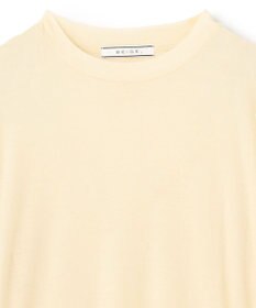BEIGE， 【洗える】SORE / シアーコットンクルーネックカットソー