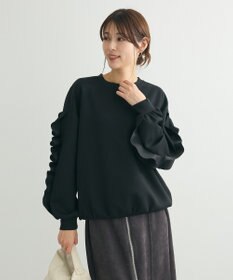 Green Parks ・ｓｗｉｎｇ　ｂｙ　フリルスリーブプルオーバー