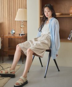 earth music&ecology 総レースキャミソール