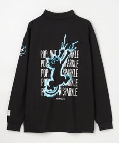 PW CIRCULUS 【吸水速乾 /  UV遮蔽率99.9% UVカット / ストレッチ】【MEN】アニマルグラフィックロングスリーブモックT  ゴルフ