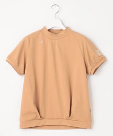 23区GOLF 【23Fondation】半袖 モックネックシャツ