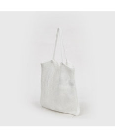 UNBILLION カシュカシュ cachecache / ラメ糸編みトートバッグ