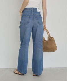 WEGO 【ANGIE VINTAGE/SMLサイズ展開】ワイドストレートデニムパンツ