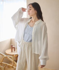 earth music&ecology 総レースキャミソール