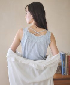 earth music&ecology 総レースキャミソール