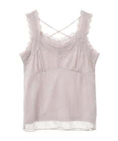 earth music&ecology 総レースキャミソール