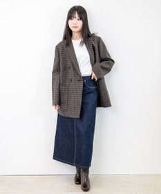 caqu FS 4/5丈 デニムスカート