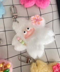 WEGO チェリブロモンスターぬいぐるみキーホルダー