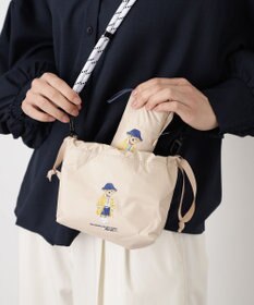 MOONBAT 【遮光率100％/UV100％/遮熱】POLO RALPH LAUREN(ポロ ラルフローレン)BEAR ポロベア ポーチ入り 無地 5段折りたたみ傘 晴雨兼用日傘