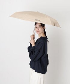 MOONBAT 【遮光率100％/UV100％/遮熱】POLO RALPH LAUREN(ポロ ラルフローレン)BEAR ポロベア ポーチ入り 無地 5段折りたたみ傘 晴雨兼用日傘