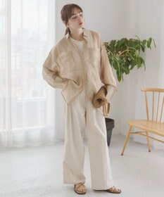 WEGO 【ANGIE VINTAGE】シアーシャツ