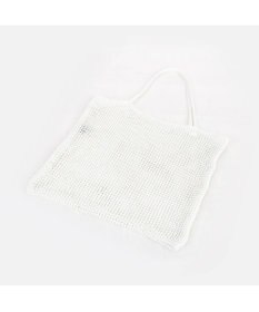 UNBILLION カシュカシュ cachecache / ラメ糸編みトートバッグ