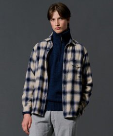 JOSEPH ABBOUD MOUNTAIN 【オーガニックコットン/ソフト】ムリネチェック シャツ