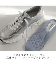 Pointer 日本製 本革 穴開きソールスニーカー