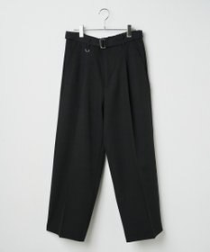 WEGO トロミ　ベルト付きワイドスラックス