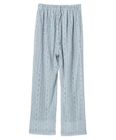 earth music&ecology フラワーレースパンツ