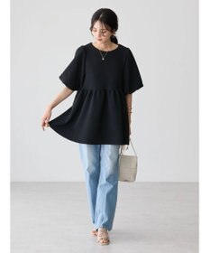 AMERICAN HOLIC ジャガードティアードカットプルオーバー