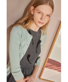 TOCCA 【洗える】SPRINGTIME KNIT ニットカーディガン