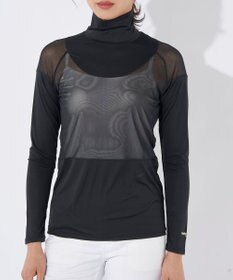 FILA GOLF／marie claire 【Marie claire sports】ハイネックメッシュアンダーシャツ