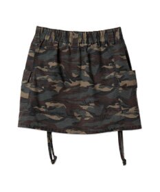 WEGO ヴィンテージウォッシュカーゴミニスカート