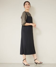 J.PRESS LADIES L 【WEB限定カラーあり・洗える】Lightジョーゼット キャミ ワンピース