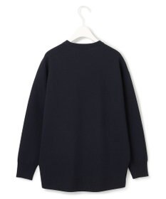 ICB L 【洗える】 シンセティックダブルフェイス ニットプルオーバー