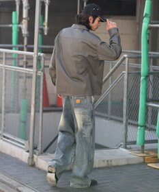 WEGO 【ユニセックス着用ITEM】ワッペンワークシャツ（LS）