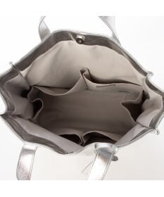 UNBILLION cachecache ソフトメタリックショッパートート