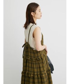 Green Parks ・Ｐｅｔｉｔ　Ｆｌｅｕｒ　フリルティアードキャミワンピ