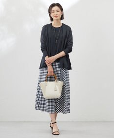 J.PRESS LADIES ステンレスオーバルネックレス