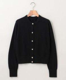 組曲 L 【アンサンブル対応可】ピュアカシミヤ ビジューカーディガン