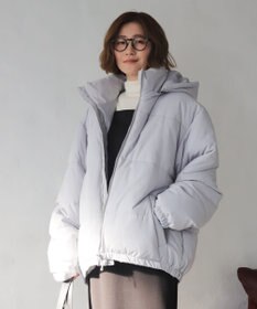 WEGO 【25年秋冬新作/ユニセックス着用ITEM/SMLサイズ展開】2WAYパファーブルゾン