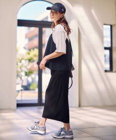 ANY 【2SET】2WAYビスチェ×ワイドパンツセットアップ