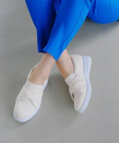 Tiaclasse 【安田美沙子さん着用】キャンバスリボンスリッポン