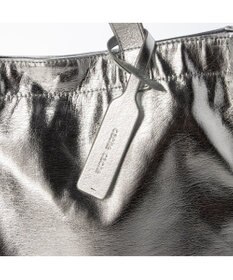 UNBILLION cachecache ソフトメタリックショッパートート