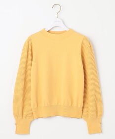 ANY SIS 【CICA加工・選べる9色展開】スリットポイントボトルネック ニット